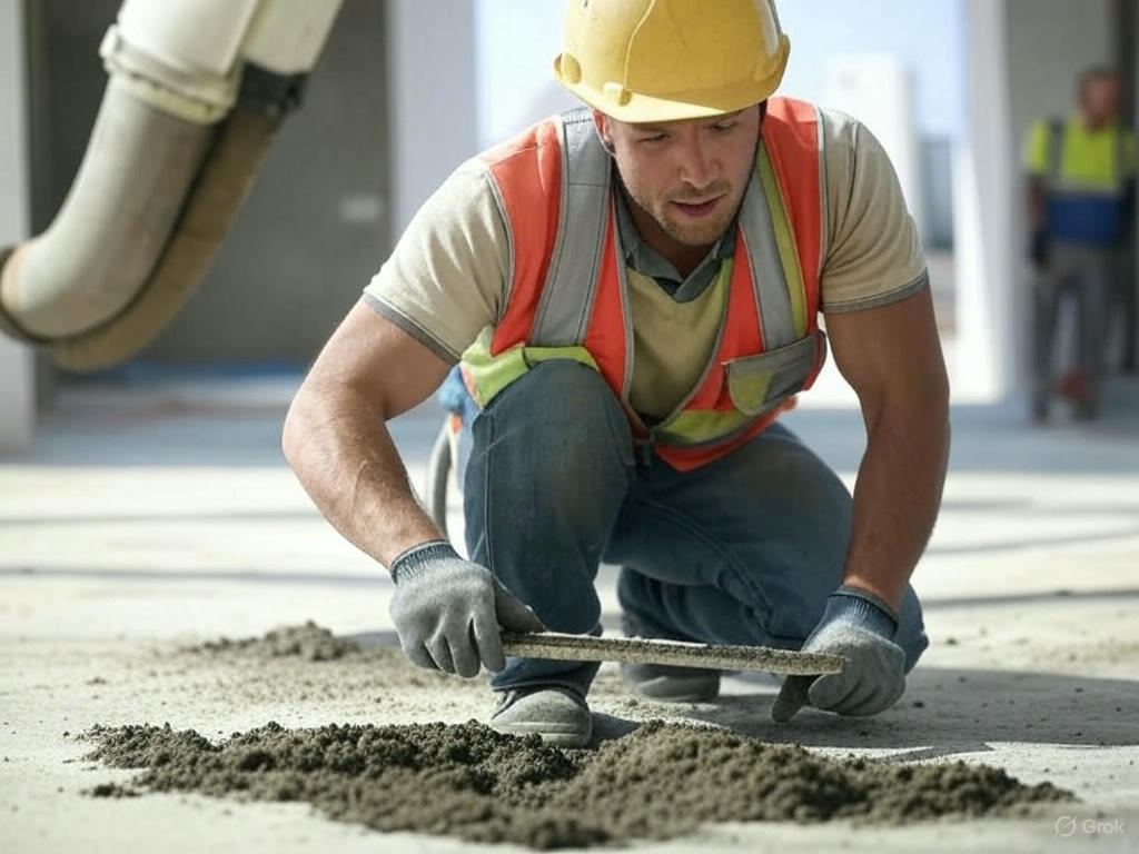 Полусухая стяжка пола